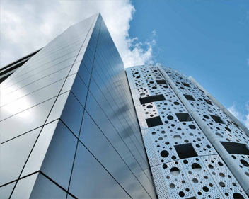 鋁單板學校建筑應用